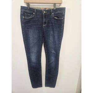 Paige‎ Skyline Skinny Jeans Dark Wash Indigo Blue Denim 31